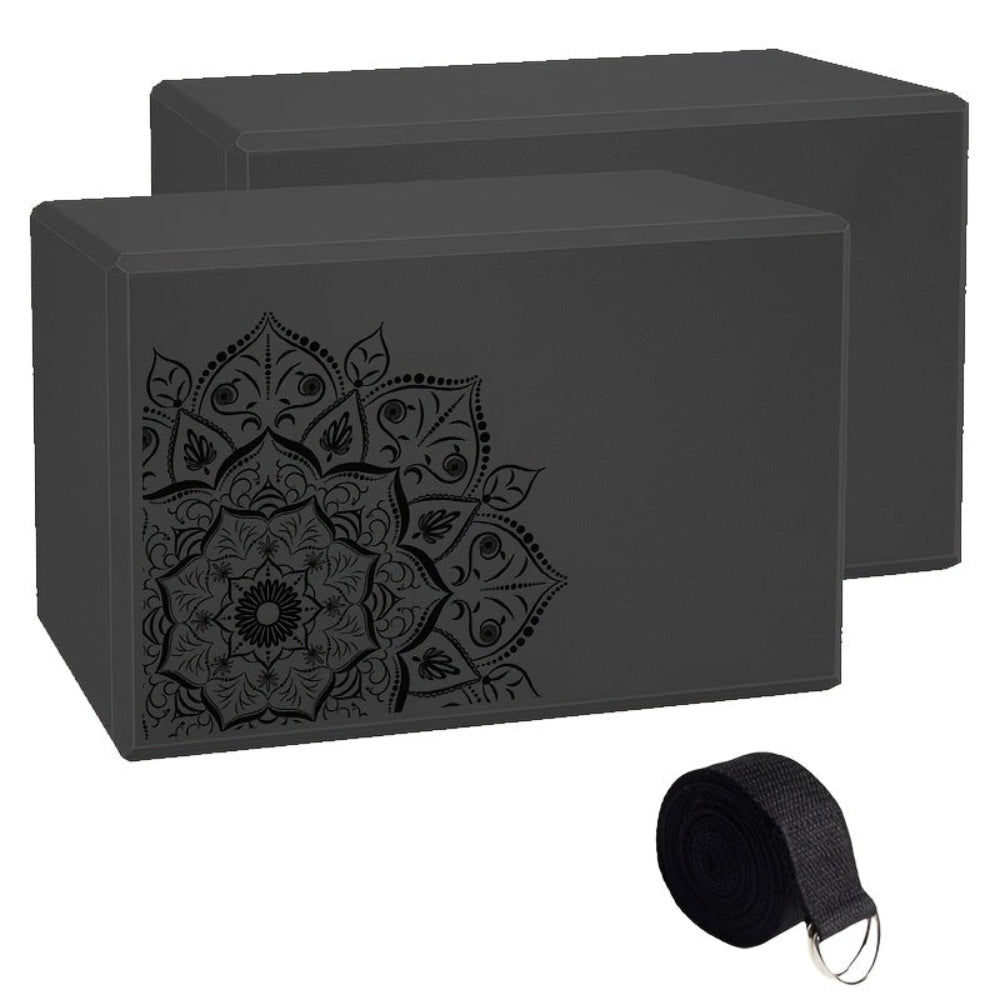 Duo Briques Yoga & sangle Yoga