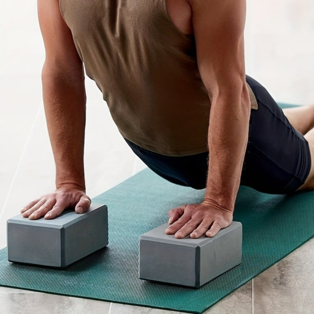 Duo Briques Yoga & sangle Yoga