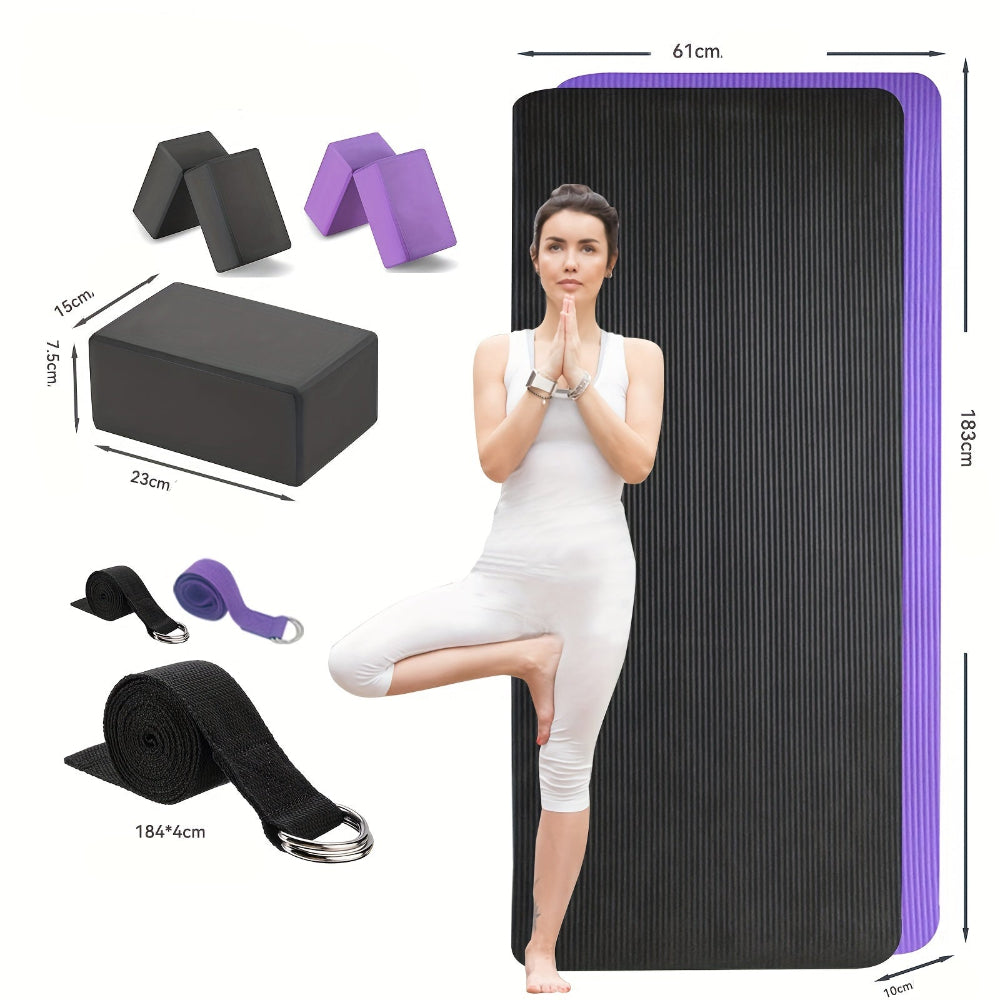 Tapis de yoga antidérapant & ecoresponsable